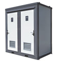 [CLEARANCE] 2 Stalls Portable Toilet with Sink