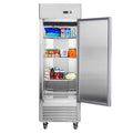[CLEARANCE] 27"W Single Solid Door Reach-In Refrigerator 19 cu. ft. Commercial Refrigerator