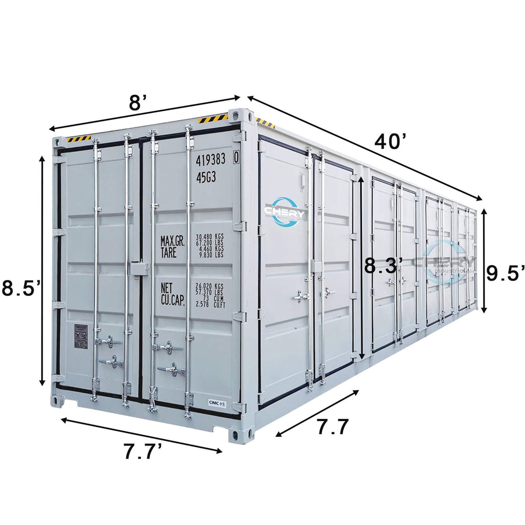 [CLEARANCE] 40ft HC Container with 4 Side Doors