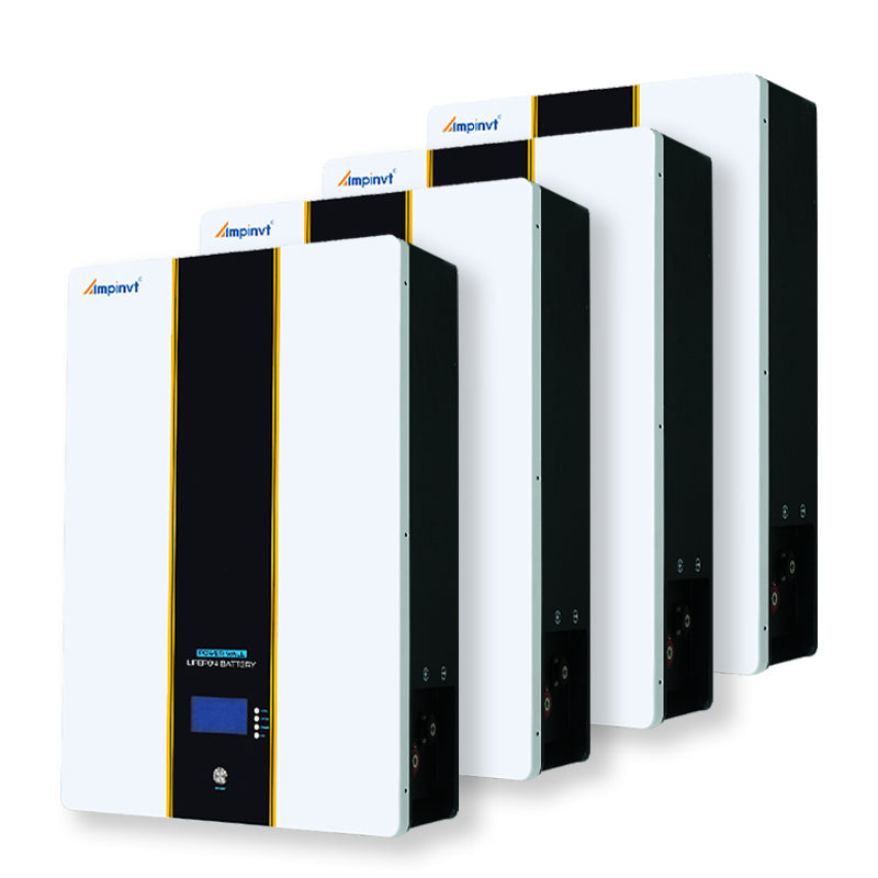 51.2V 100AH 5.12KWH Power Wall LiFePO4 Lithium Battery with 100A BMS LP-AF51AA
