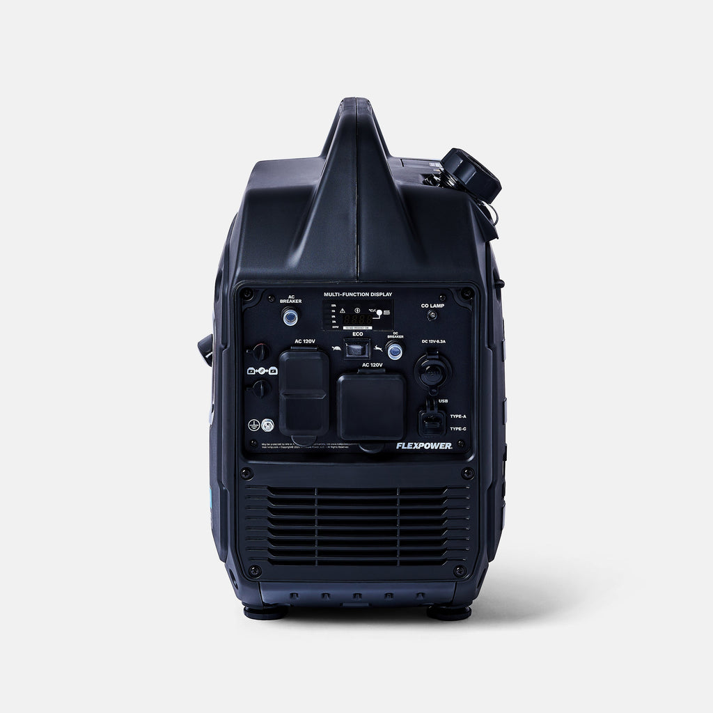 Flex Power® 3300i Silent Portable Inverter Generator- Gas Only