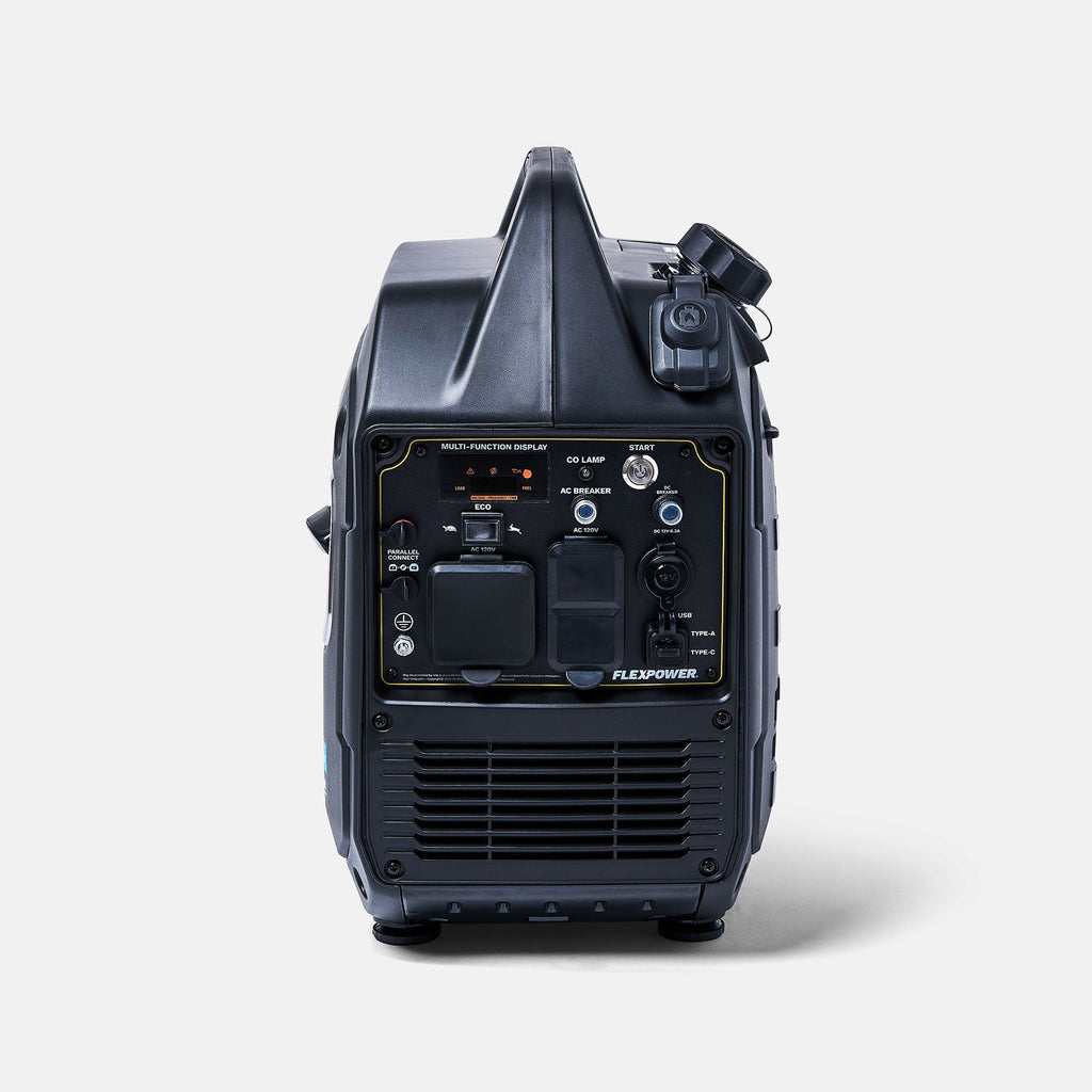 Flex Power® 3300ies Dual Fuel + Electric Start Silent Portable Inverter Generator
