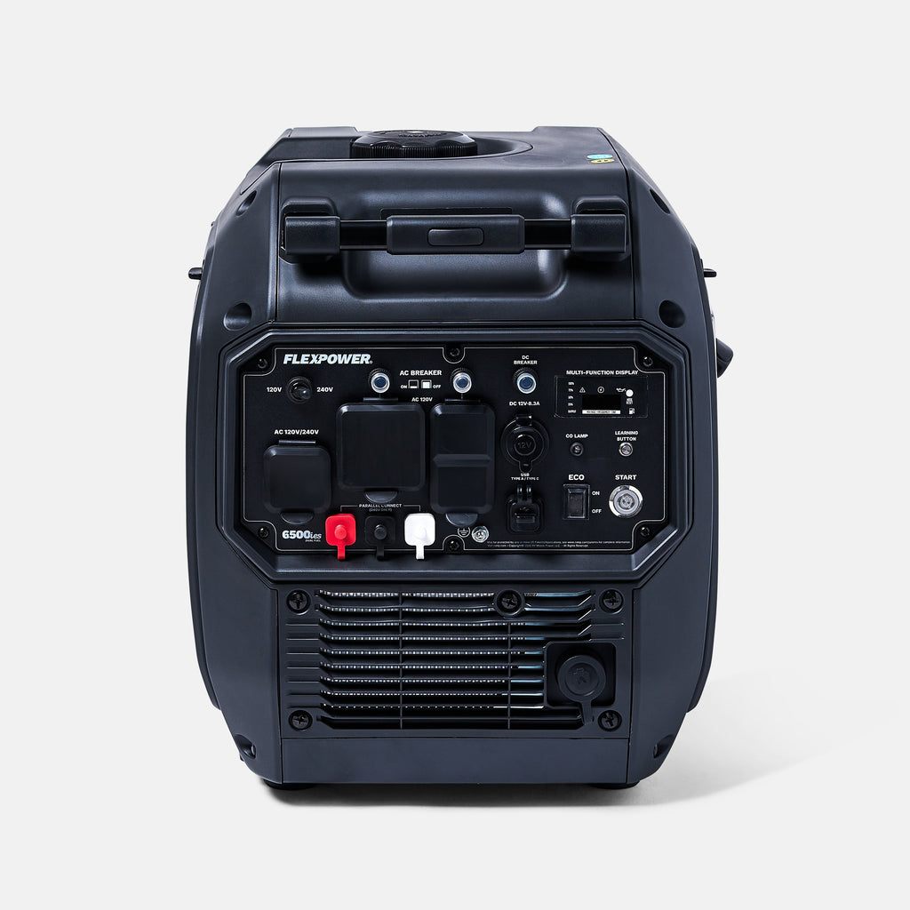 FlexPower® 6500ies Quiet Inverter Generator Dual Fuel