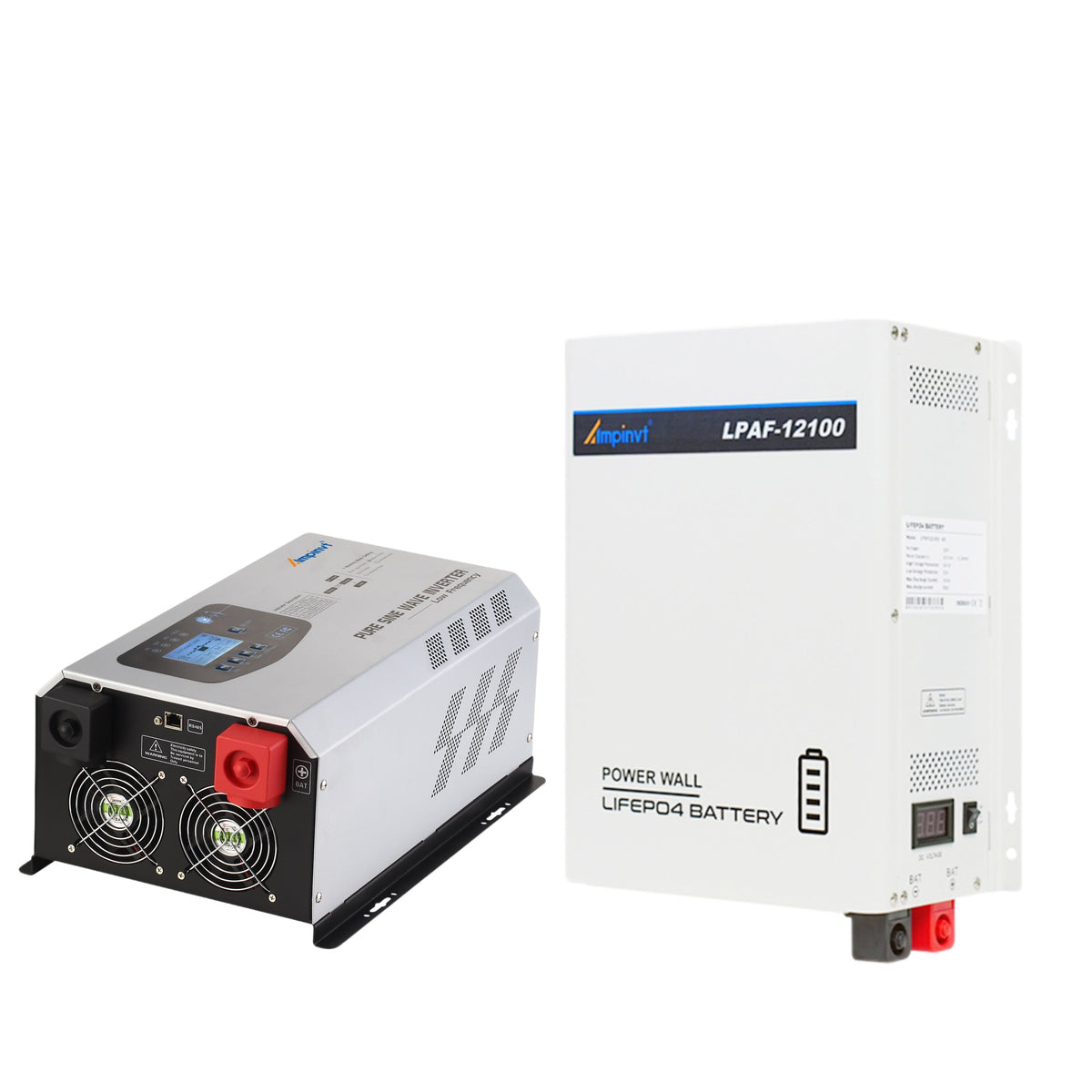 3000W DC 12V Pure Sine Wave Power Inverter with AC Charger