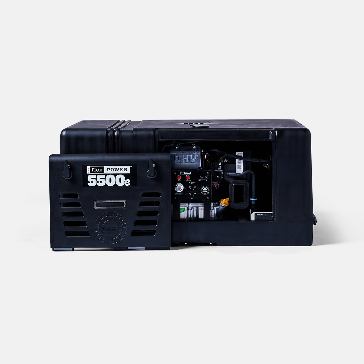 RVMP Flex Power® 5500e | 5500 Watt EFI Dual-Fuel Installed RV Generator