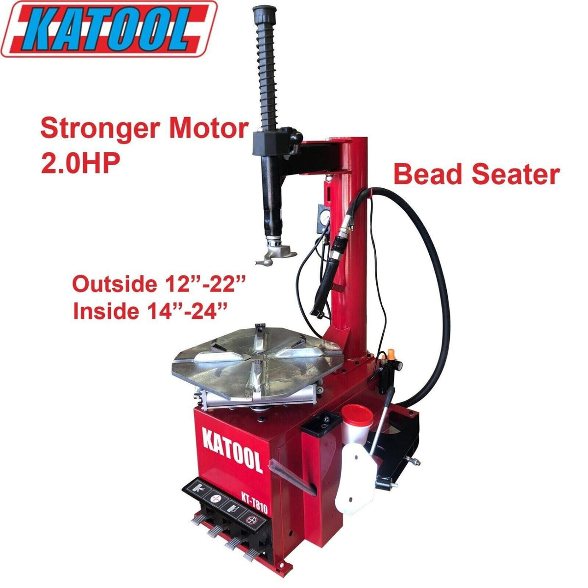 [CLEARANCE] KT-T810 Wheel Clamp Tire Changer Machine