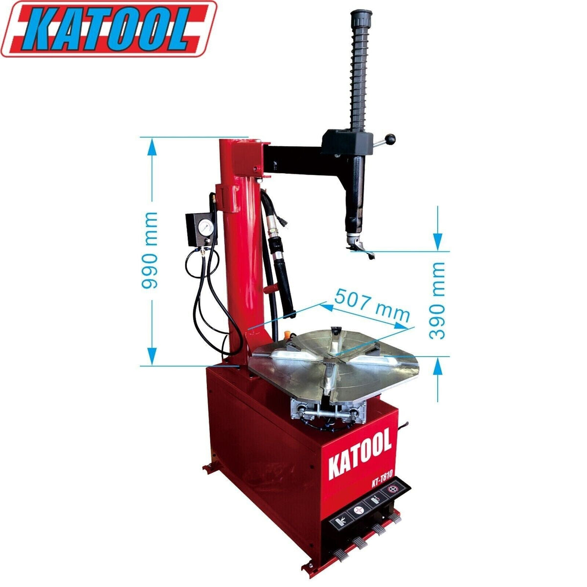 [CLEARANCE] KT-T810 Wheel Clamp Tire Changer Machine
