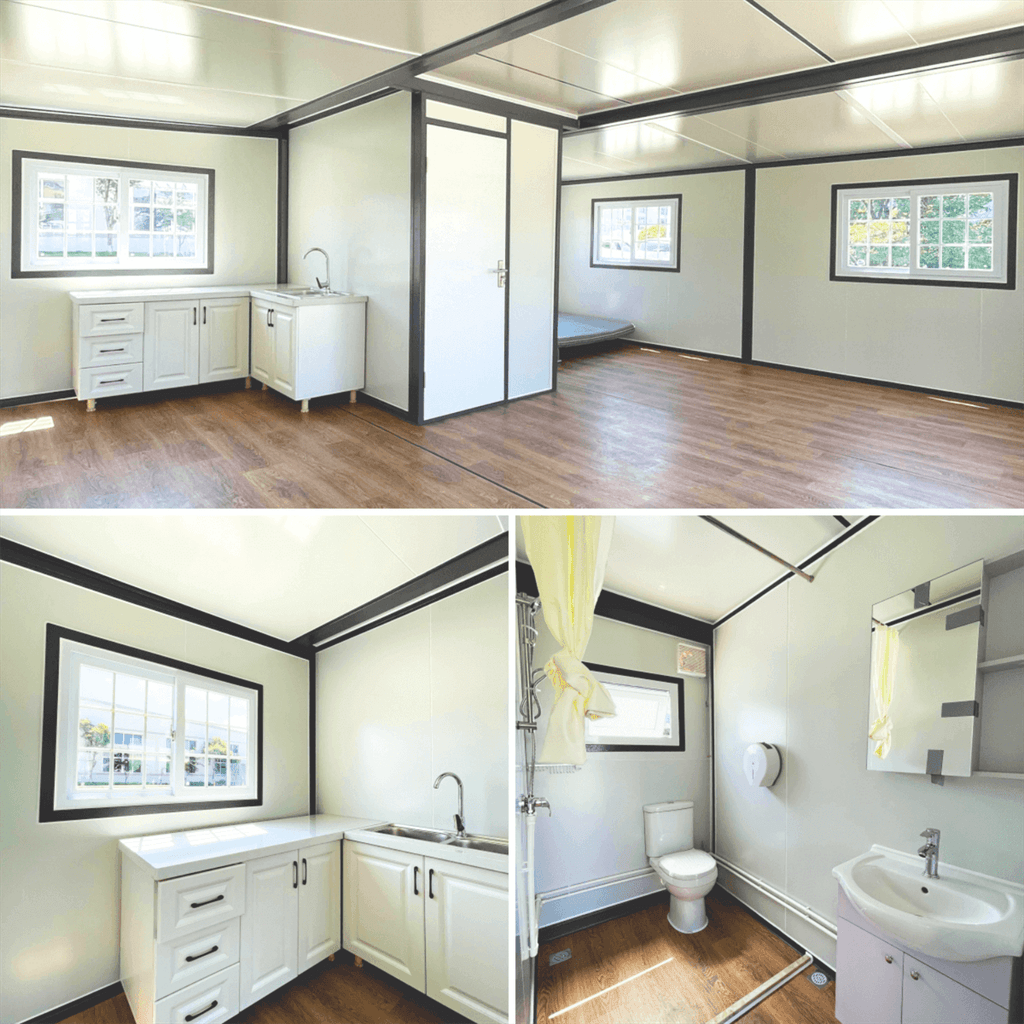[CLEARANCE] Expandable Prefab House 19ft x 20ft with Cabinet