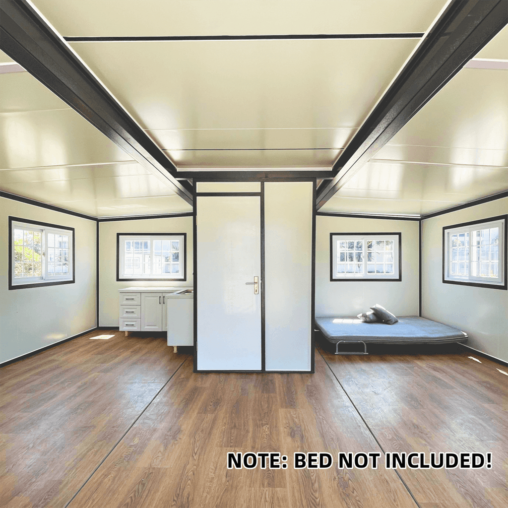 [CLEARANCE] Expandable Prefab House 19ft x 20ft with Cabinet