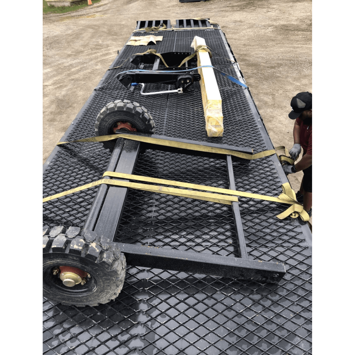 [CLEARANCE] 22,000 lb. Capacity Portable Loading Dock Ramps Yard Ramp