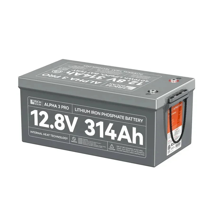 Rich Solar Alpha 3 12V 300Ah Lithium Iron Phosphate Battery