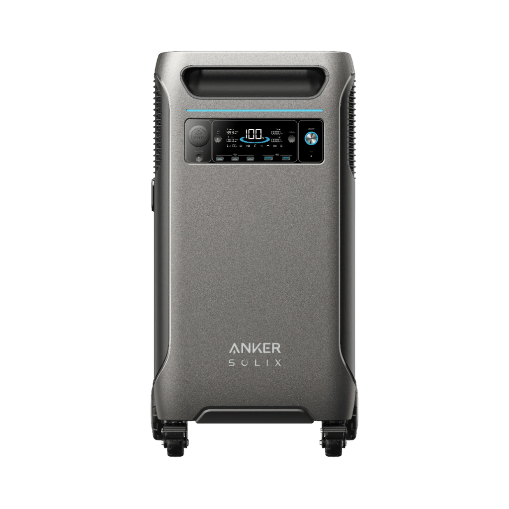 Anker SOLIX F3800 3840Wh Portable Power Station x 2 + Double Power Hub