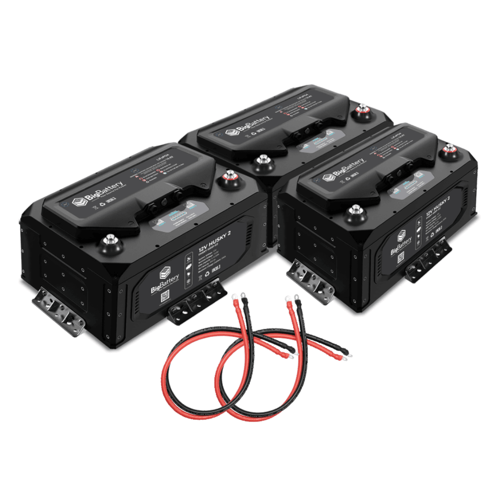 BigBattery HUSKY 2 12V 400Ah 5.12kWh LiFePO4 Battery - Off Grid Stores