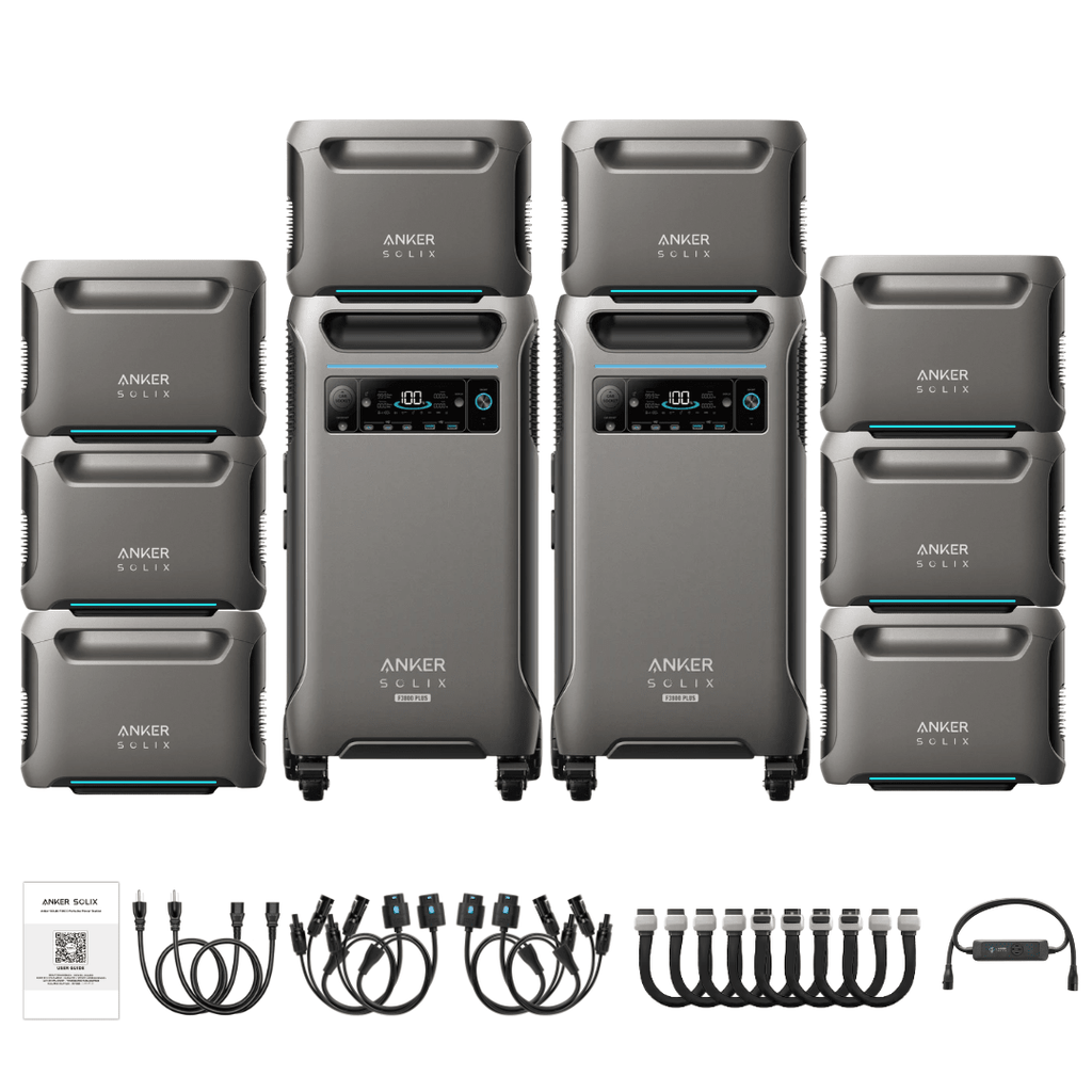 [Double Kit] Anker SOLIX F3800 Plus + Expansion Batteries - Off Grid Stores