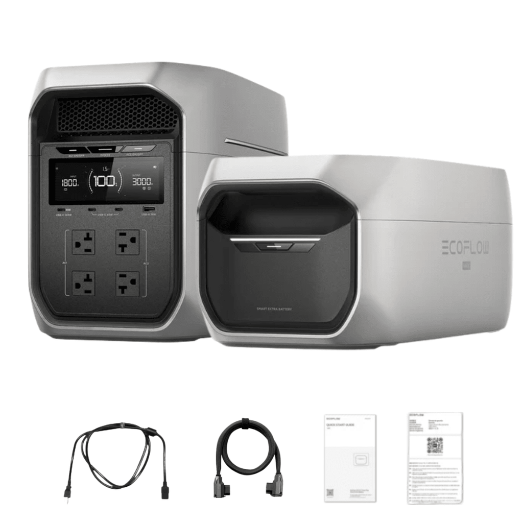 Ecoflow DELTA 3 Max Plus 2048Wh Portable Power Station - Off Grid Stores