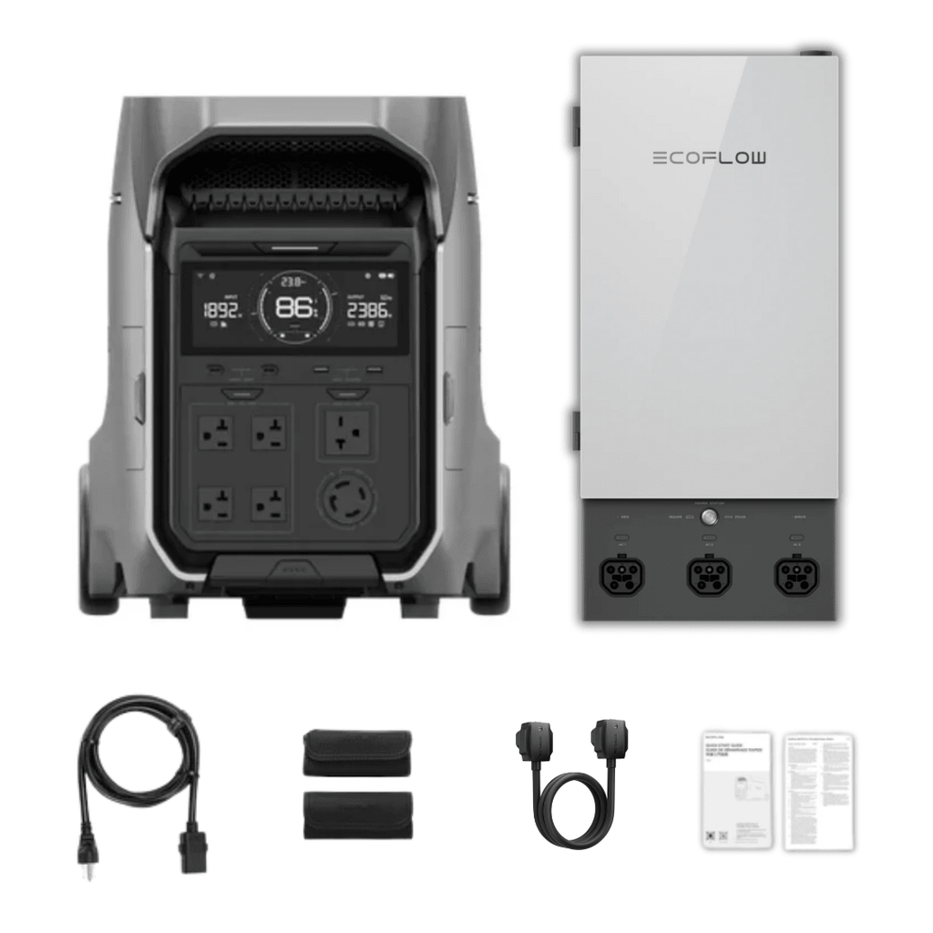 EcoFlow DELTA Pro 3 Portable Power Station + Smart Home Panel 2 - Off Grid Stores