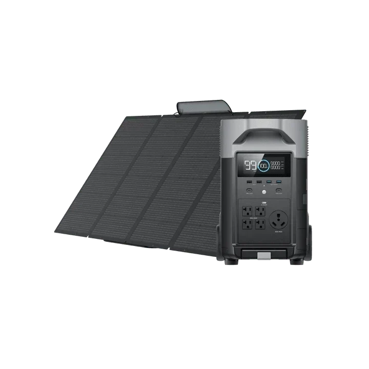 EcoFlow DELTA Pro + 400W Portable Solar Panels - Off Grid Stores