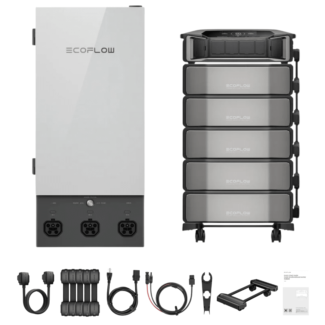 EcoFlow DELTA Pro Ultra Inverter + Batteries + Smart Home Panel 2 Bundle - Off Grid Stores