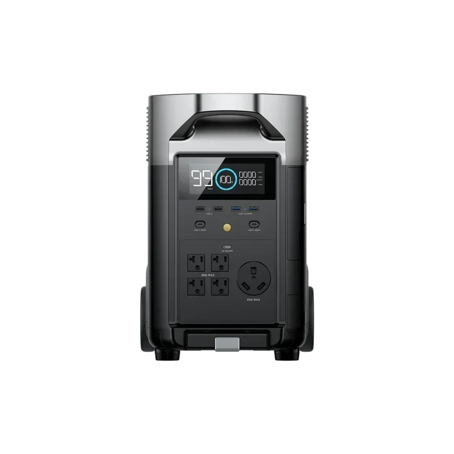 EcoFlow DELTA Pro*2 + Double Voltage Hub + Transfer Switch 306A