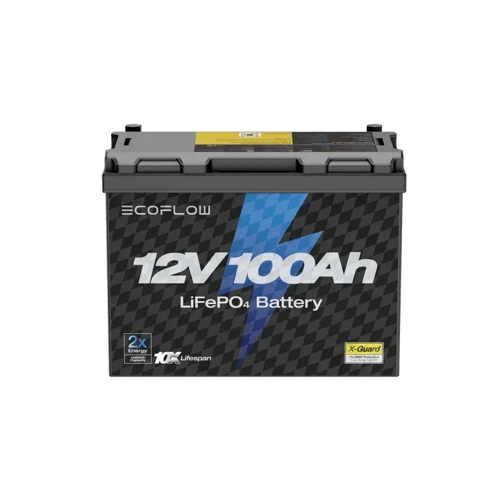 EcoFlow Lithium 12V 100Ah Deep Cycle LiFePO4 Battery