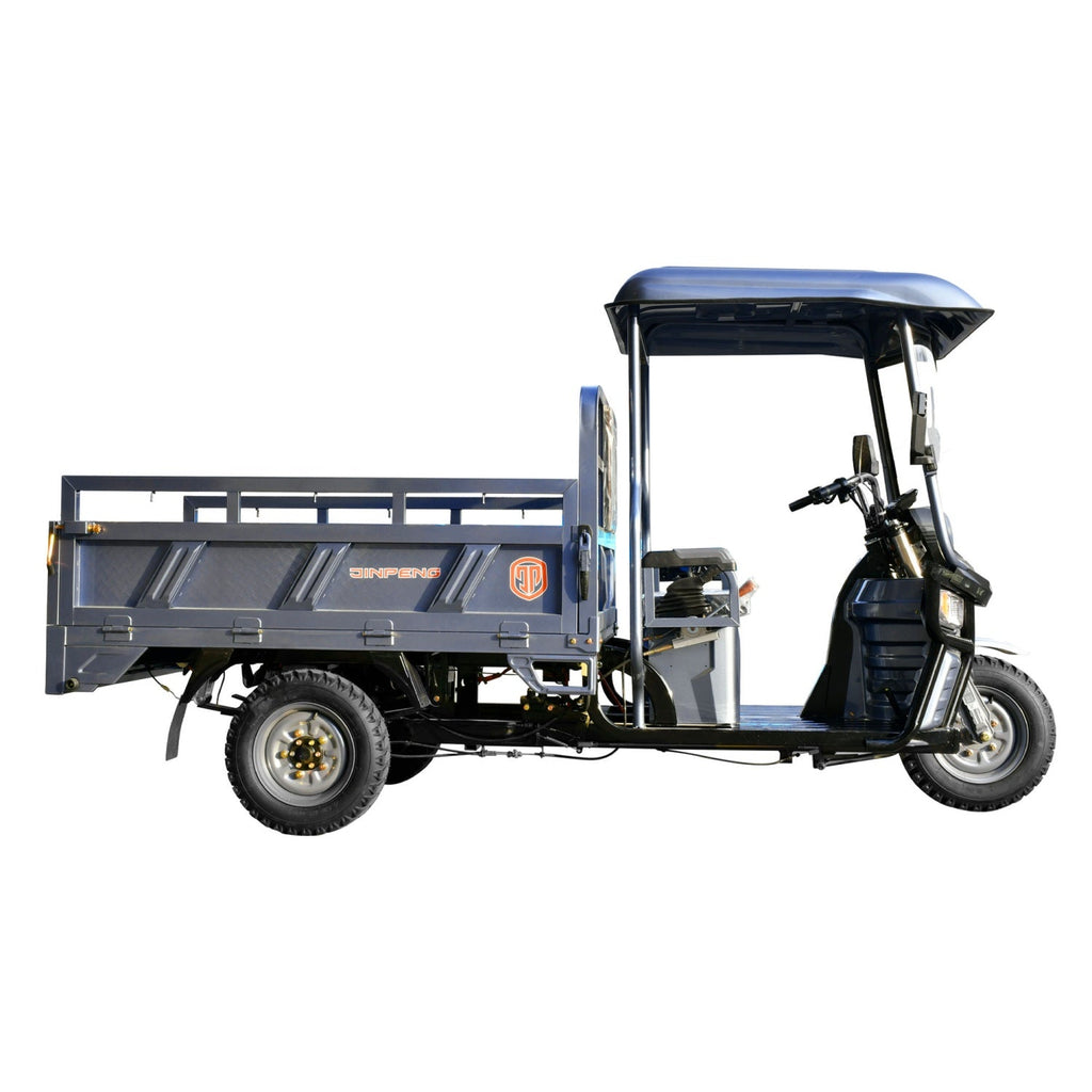 [CLEARANCE] 1500W Electric Cargo Tricycle Truck with Canopy