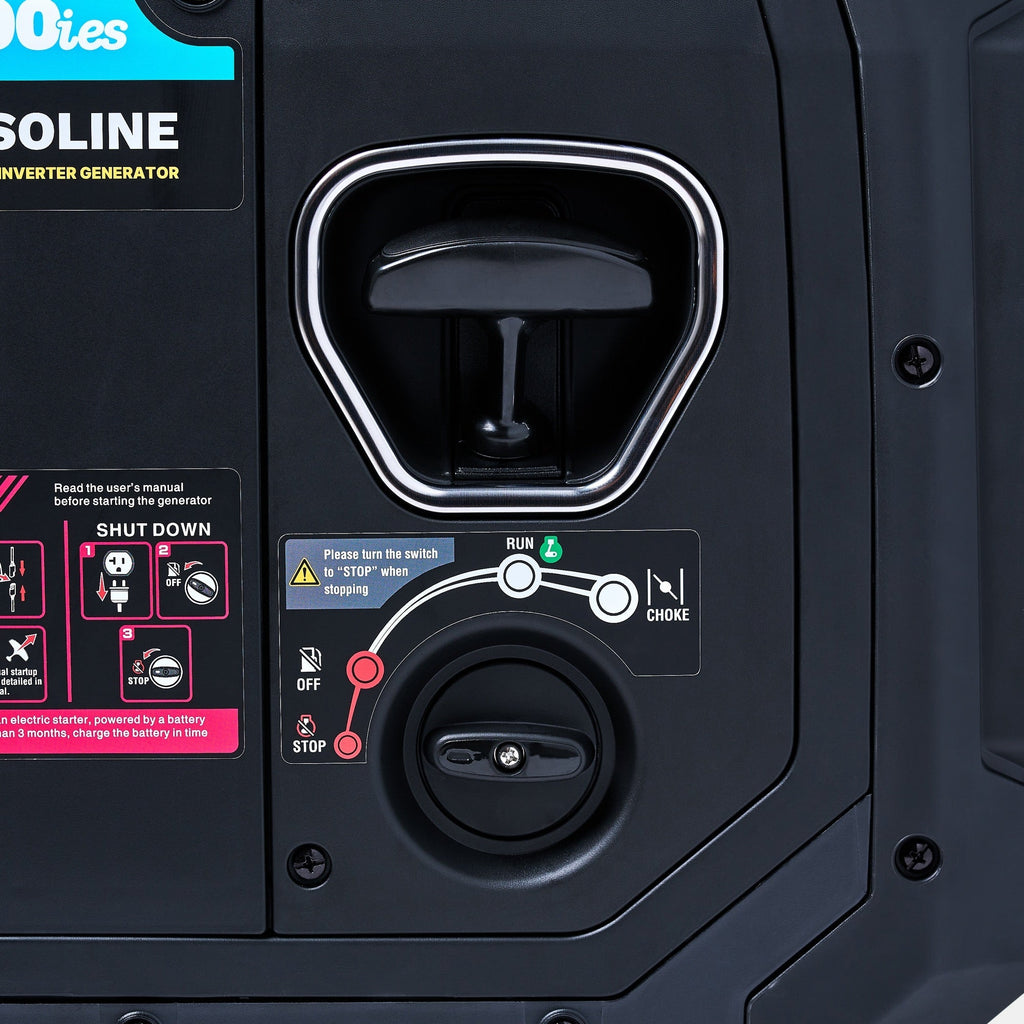 FlexPower® 4500ies Quiet Inverter Generator with Electric Start - Gas Only