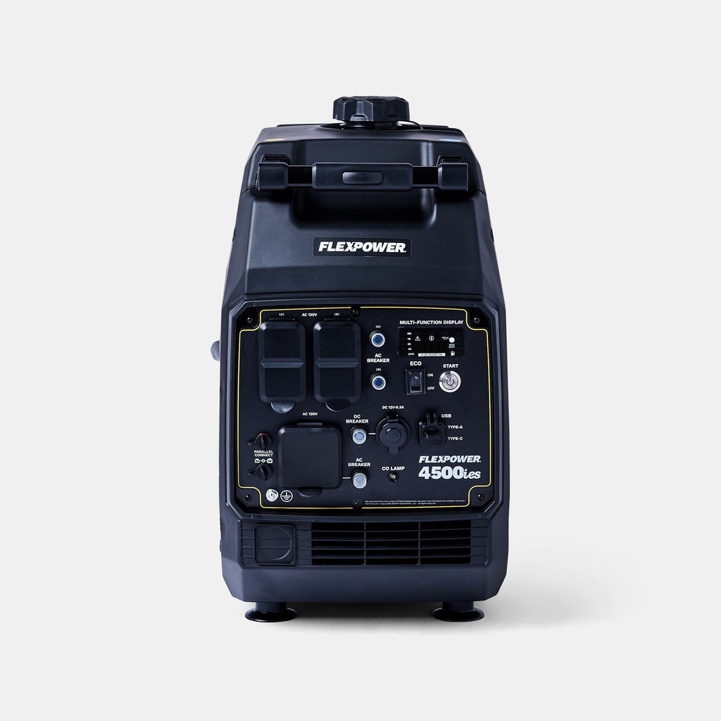 FlexPower® 4500ies Quiet Inverter Generator with Electric Start - Gas Only