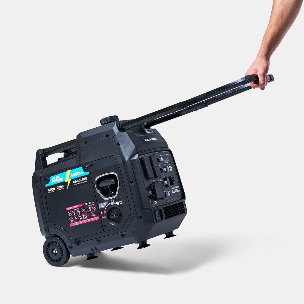 FlexPower® 4500ies Quiet Inverter Generator with Electric Start - Gas Only