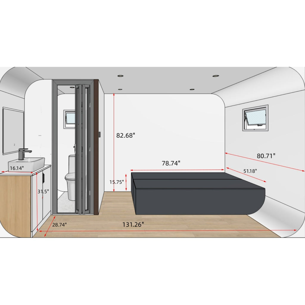 [CLEARANCE] Outdoor Living and Working Tiny House 13ft