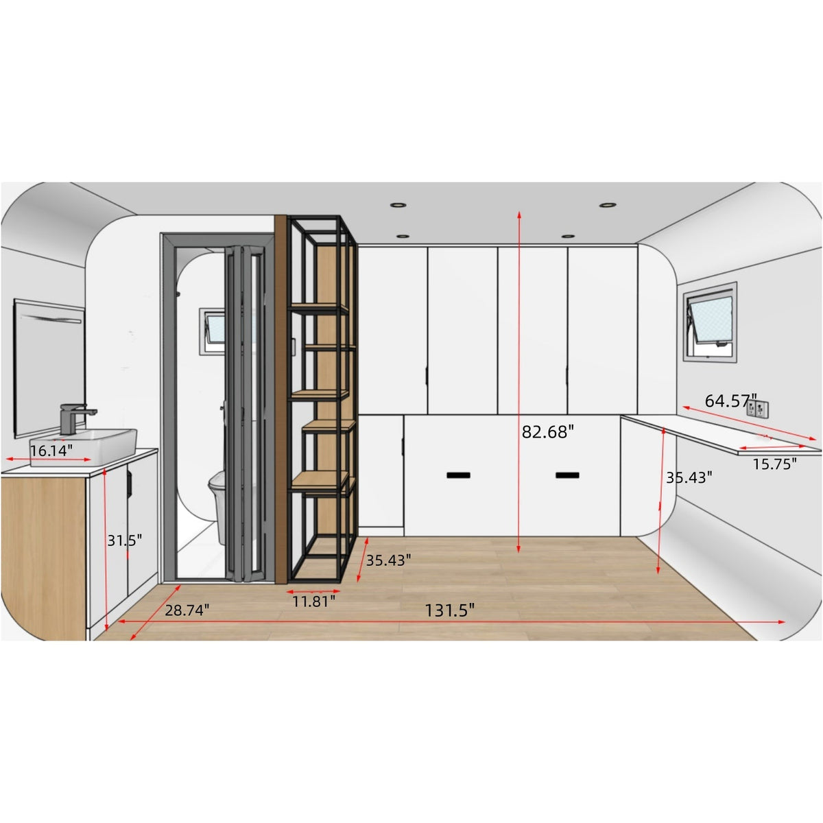[CLEARANCE] Outdoor Living and Working Tiny House 13ft