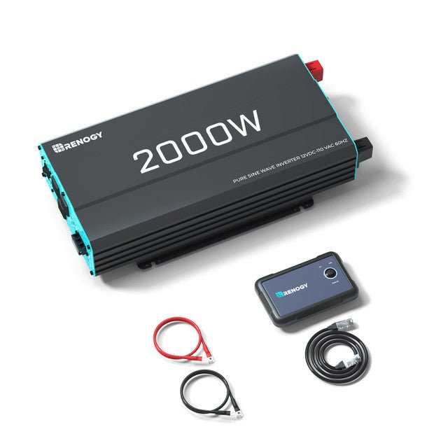 Renogy 2000W 12V Pure Sine Wave Inverter - Off Grid Stores