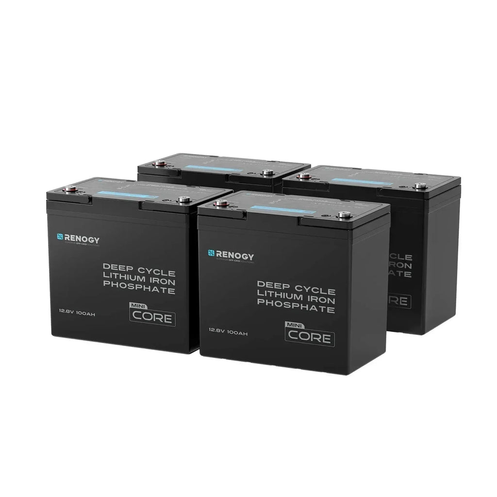 Renogy Core Mini - 12.8V 100Ah Lithium Iron Phosphate Battery - Off Grid Stores