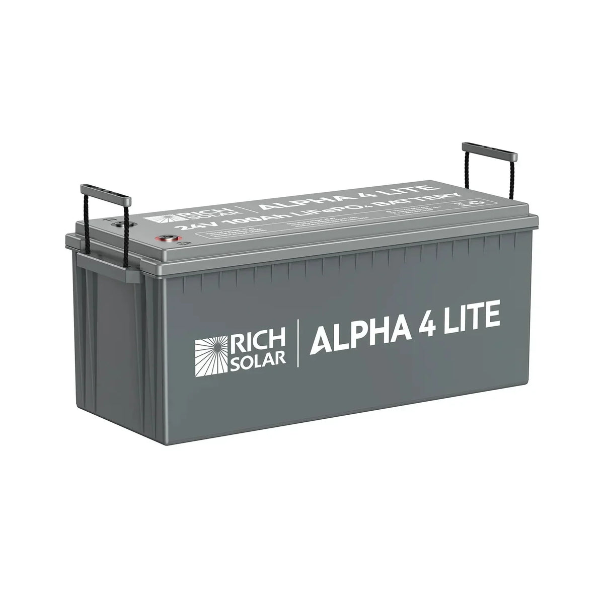 Rich Solar ALPHA 4 LITE 24V 100Ah LiFePO4 Lithium Iron Phosphate Battery