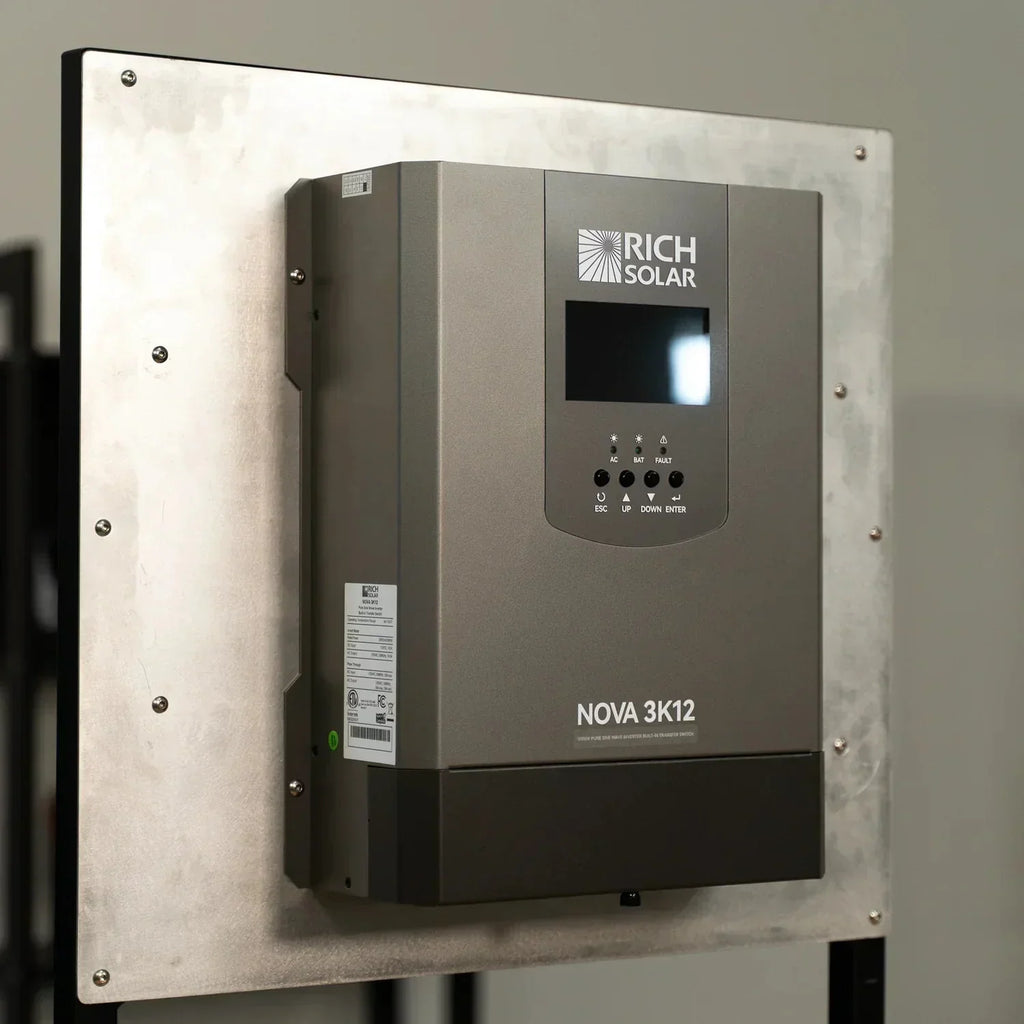 Rich Solar NOVA 3K12 3000W 12V Pure Sine Wave Inverter with Built-in Transfer Switch
