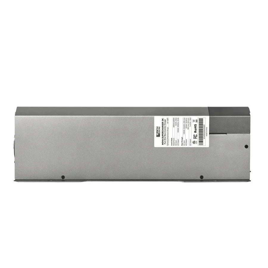 Rich Solar NOVA SUPERCHARGER 3K 3000W 12V Pure Sine Wave Inverter Charger