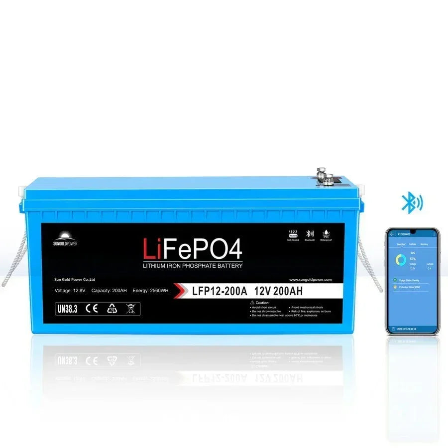 SunGoldPower 4000W DC 12V Split Phase Pure Sine Wave Inverter With Charger